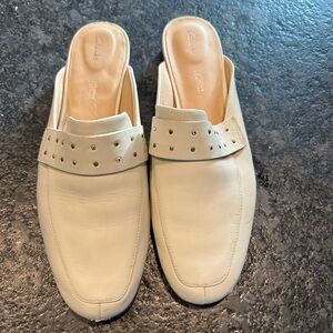 Clark’s Off White Mules